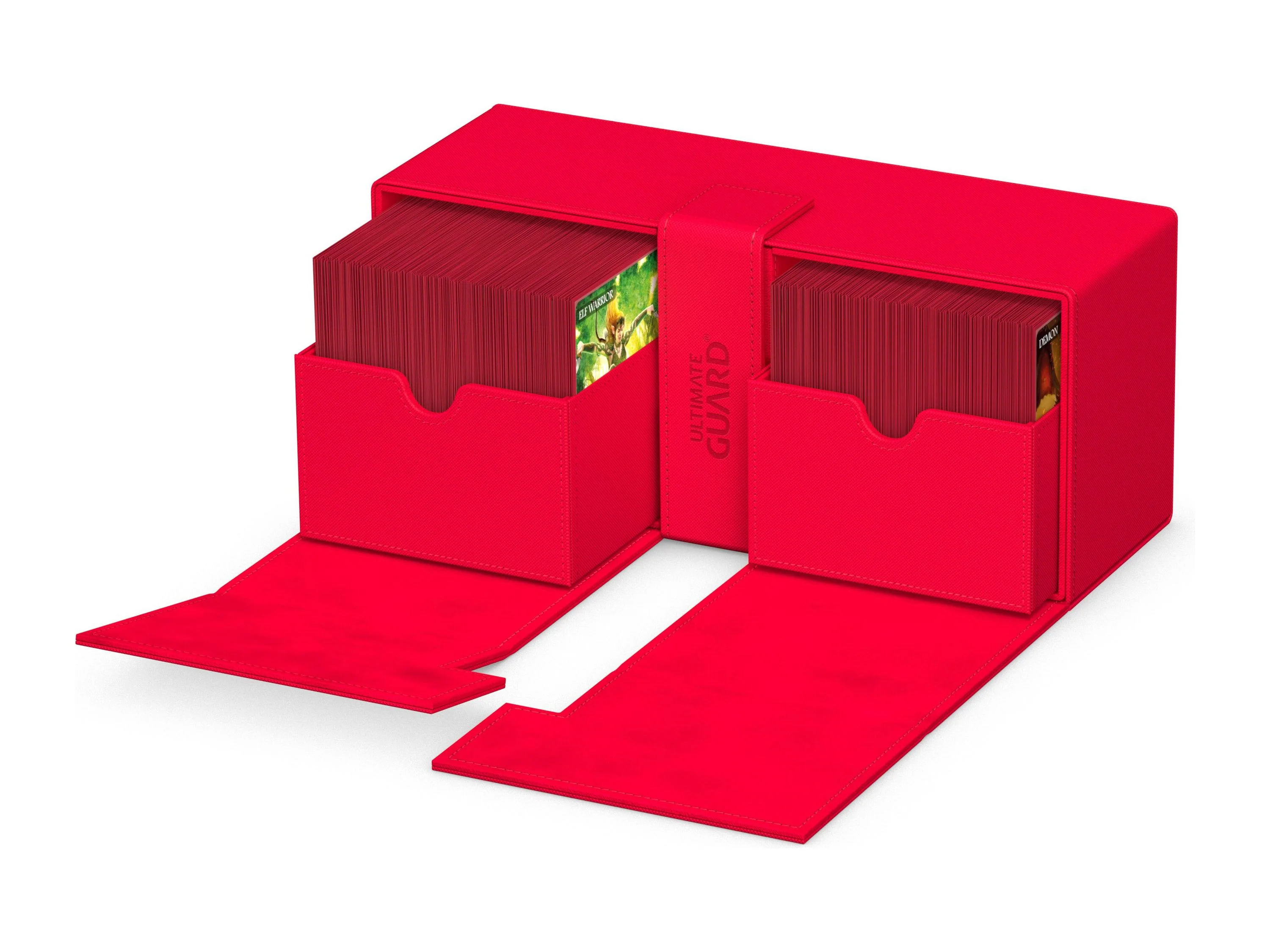 Ultimate Guard - Twin Flip N Tray Deck Case - Monocolor Red - 266+ - Image 7