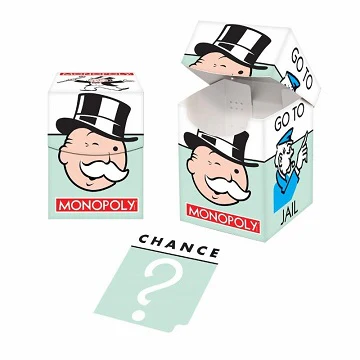 Ultra Pro - 100+ Deck Box - Monopoly - Go to Jail/Chance