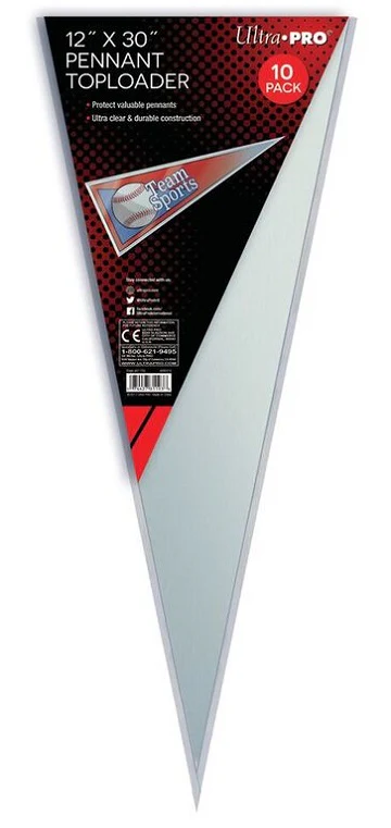 Ultra Pro - Pennant Top Loaders - 10 Pack