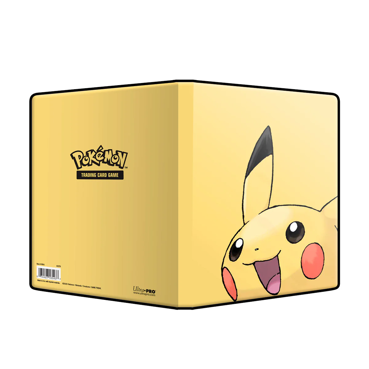 Ultra Pro - Pokémon - 4 Pocket Portfolio Binder - Pikachu 2025 - Image 2