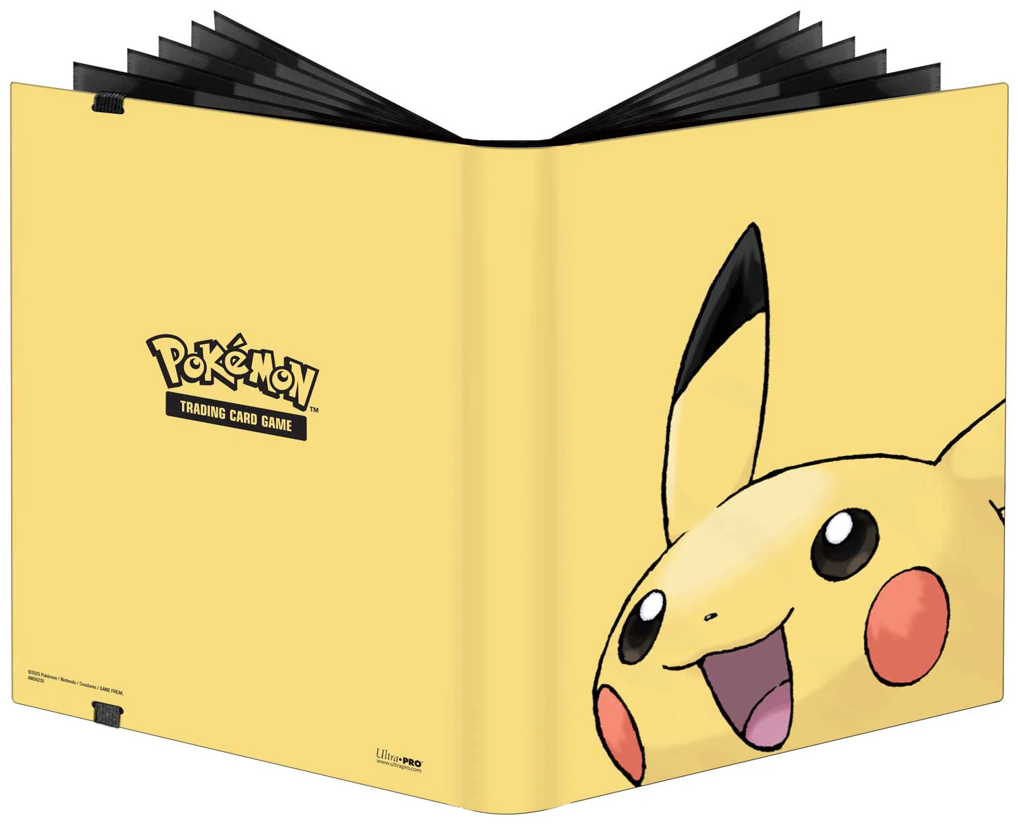 Ultra Pro - Pokémon - 9 Pocket Portfolio Binder - Pikachu 2025 - Image 3