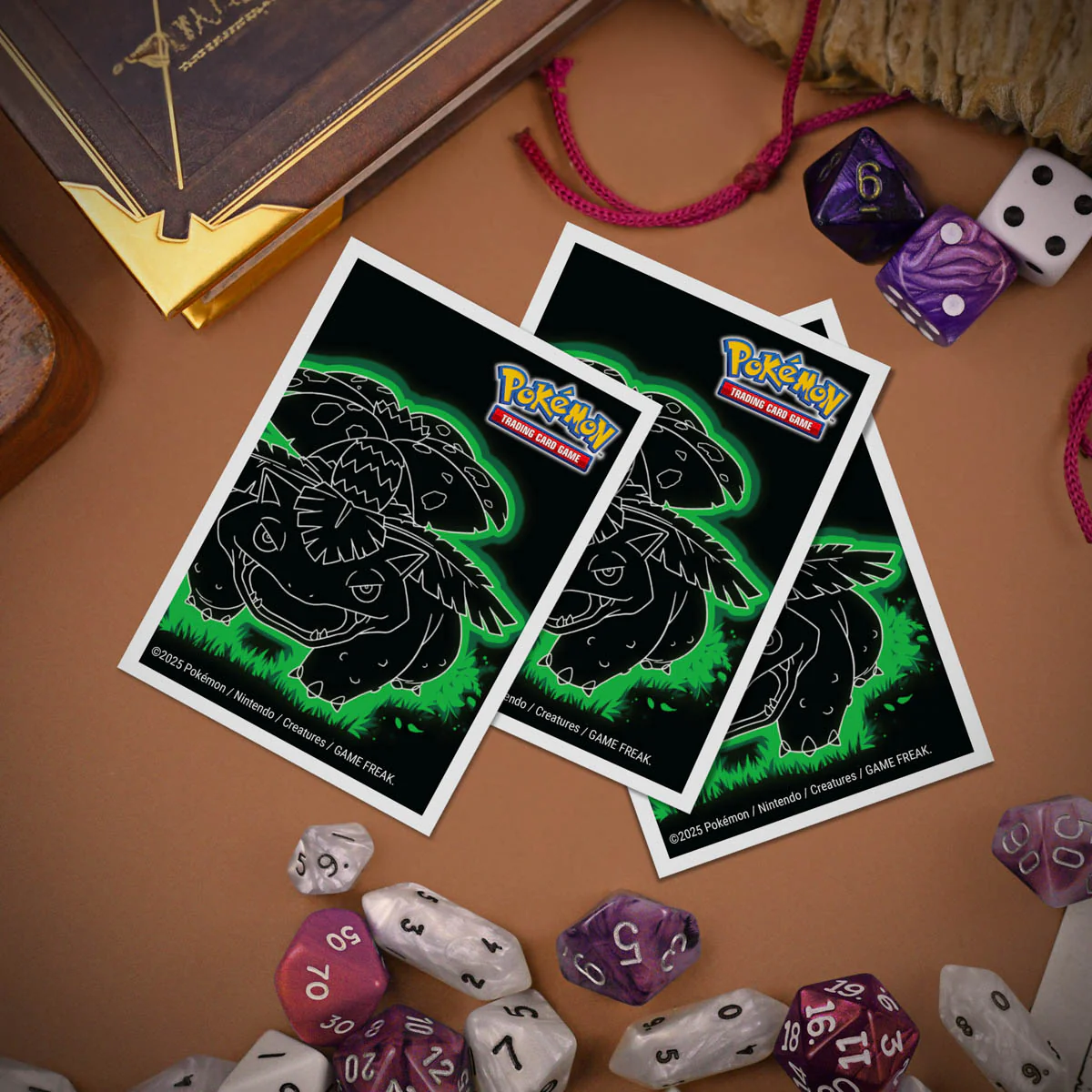 Ultra Pro - Pokemon - APEX - Deck Protector Sleeves - Neon Kanto - Venusaur - 105 Count - Image 5