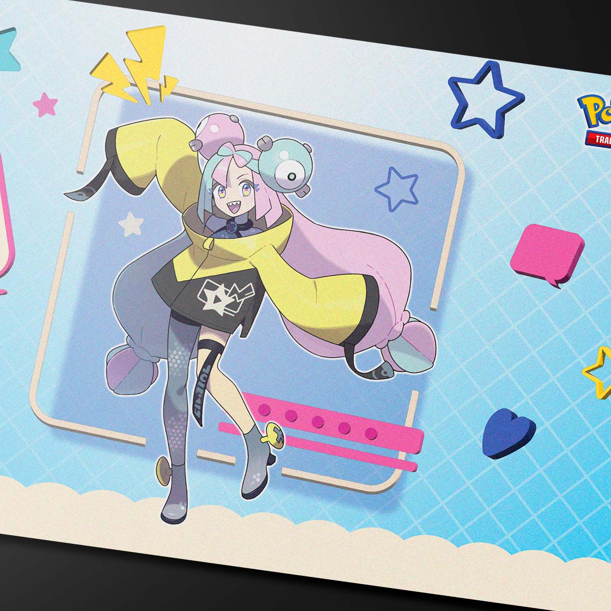 Ultra Pro - Pokemon - Iono and Bellibolt - Playmat - Image 3