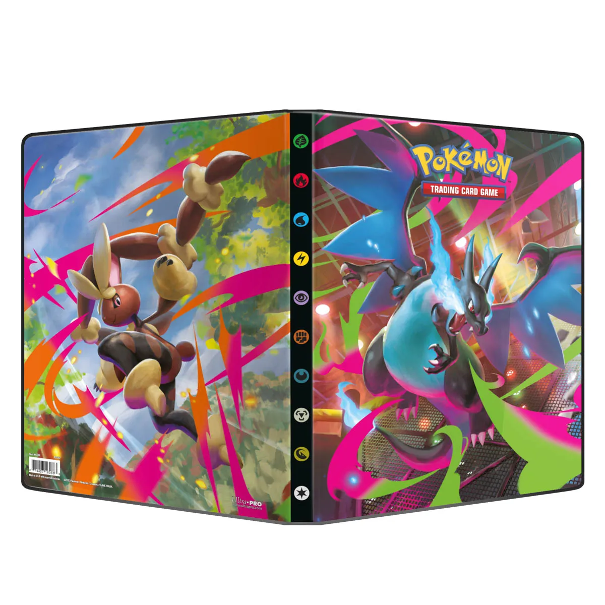 Ultra Pro - Pokemon - Mega Evolution - Phantasmal Flames - 9 Pocket Portfolio Binder