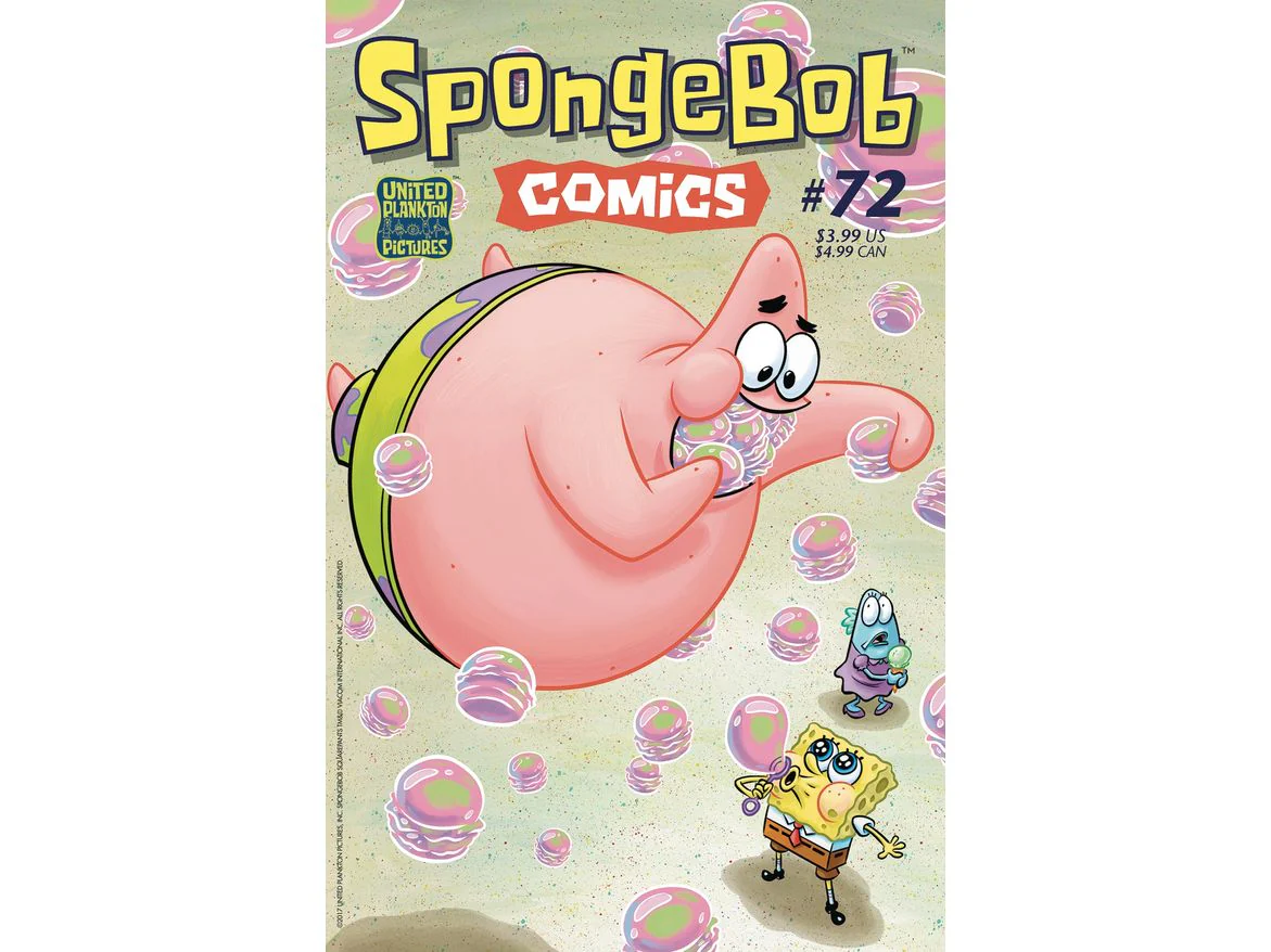 United Plankton Pictures - Spongebob Comics 072 (Cond. VF-) 19044