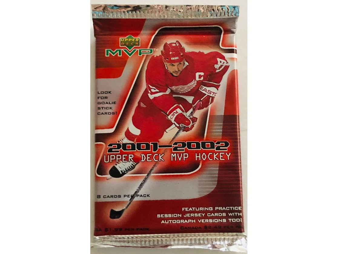 Upper Deck - 2001-02 - Hockey - MVP - Pack
