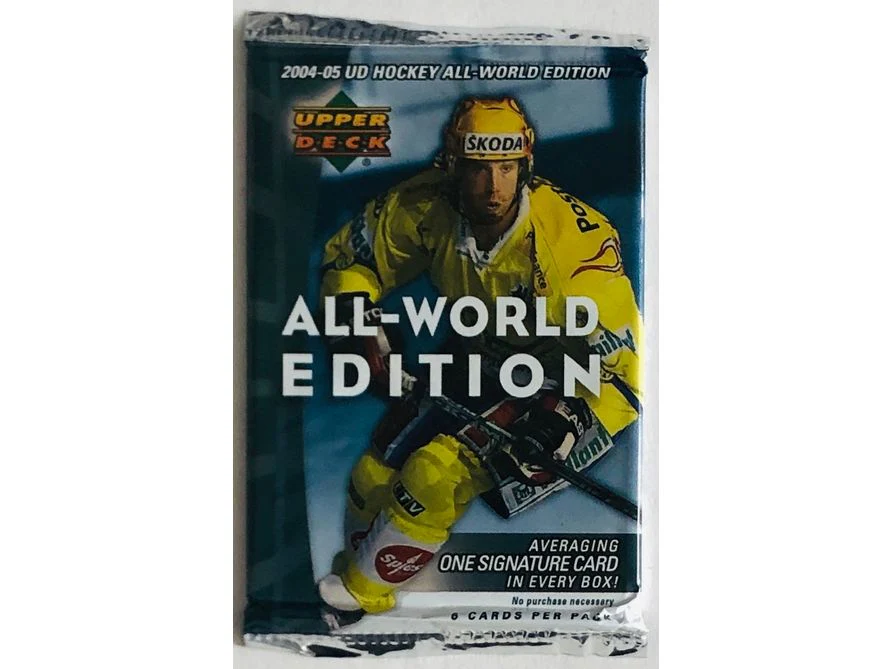 Upper Deck - 2004-05 - Hockey - All World Edition - Hobby Pack