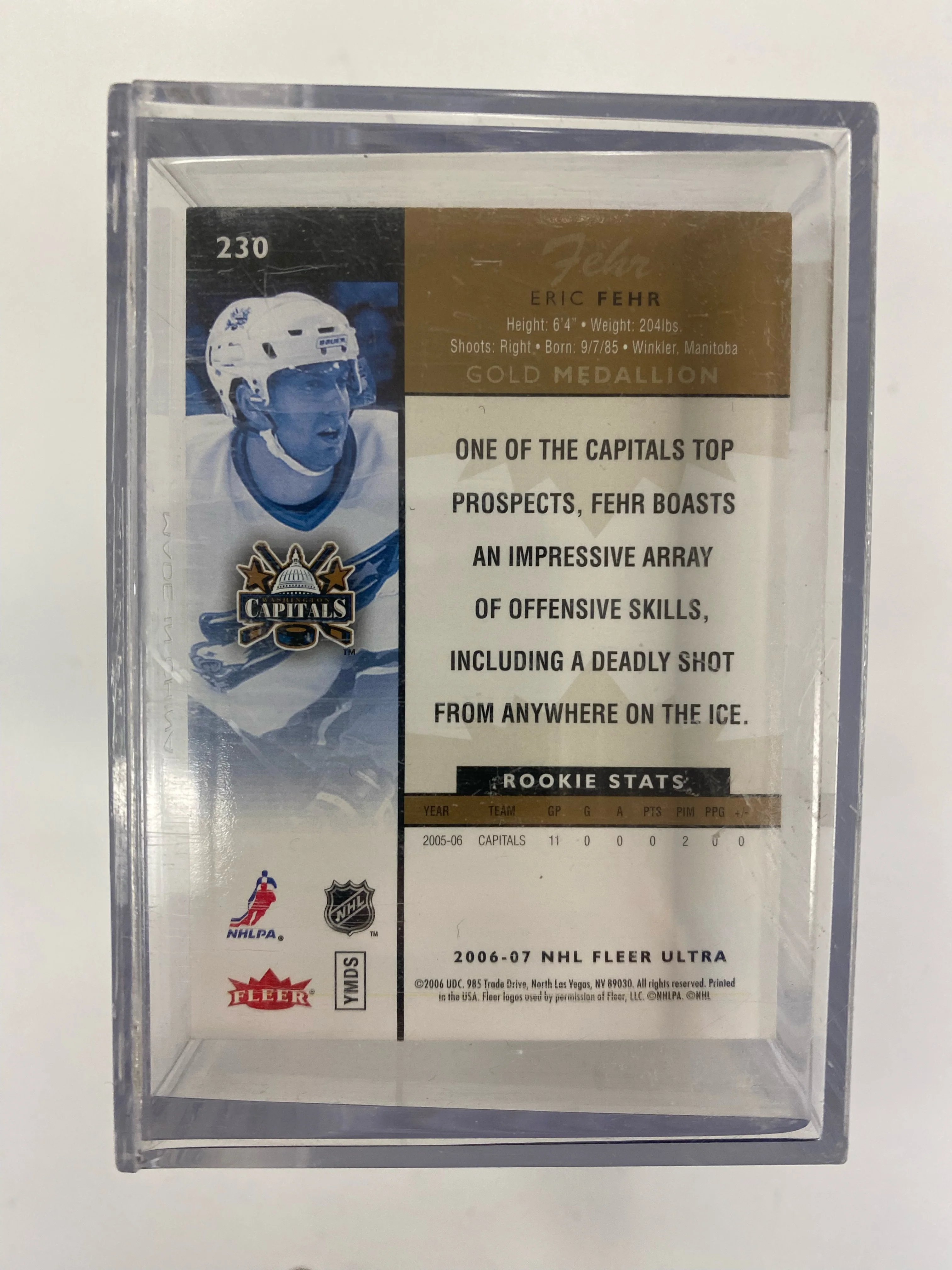 Upper Deck - 2006-07 - Hockey - Fleer Ultra - Gold Cards Set - CS0004 - Image 3