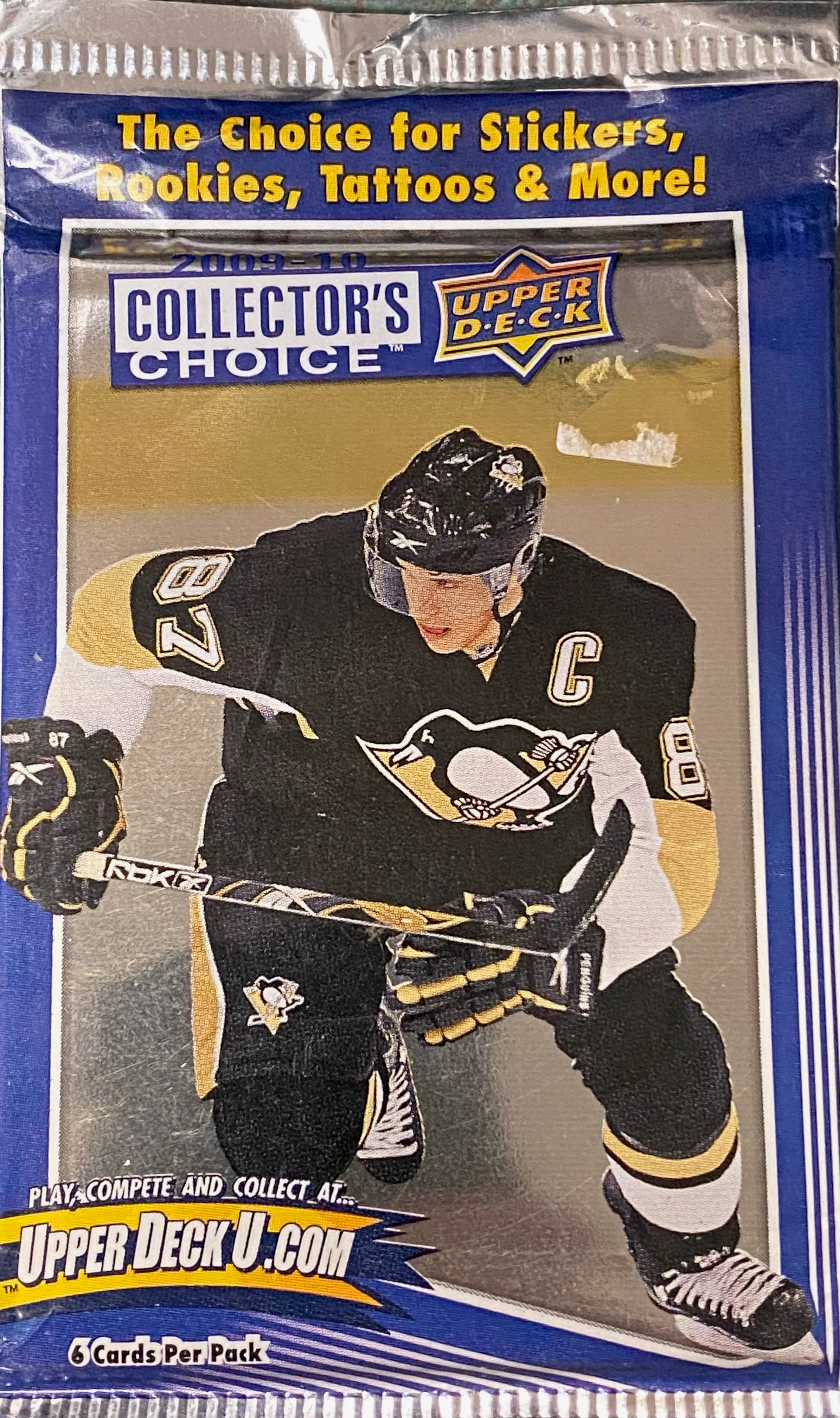 Upper Deck - 2009-10 - Hockey - Collector's Choice Stick-Ums - Retail Pack