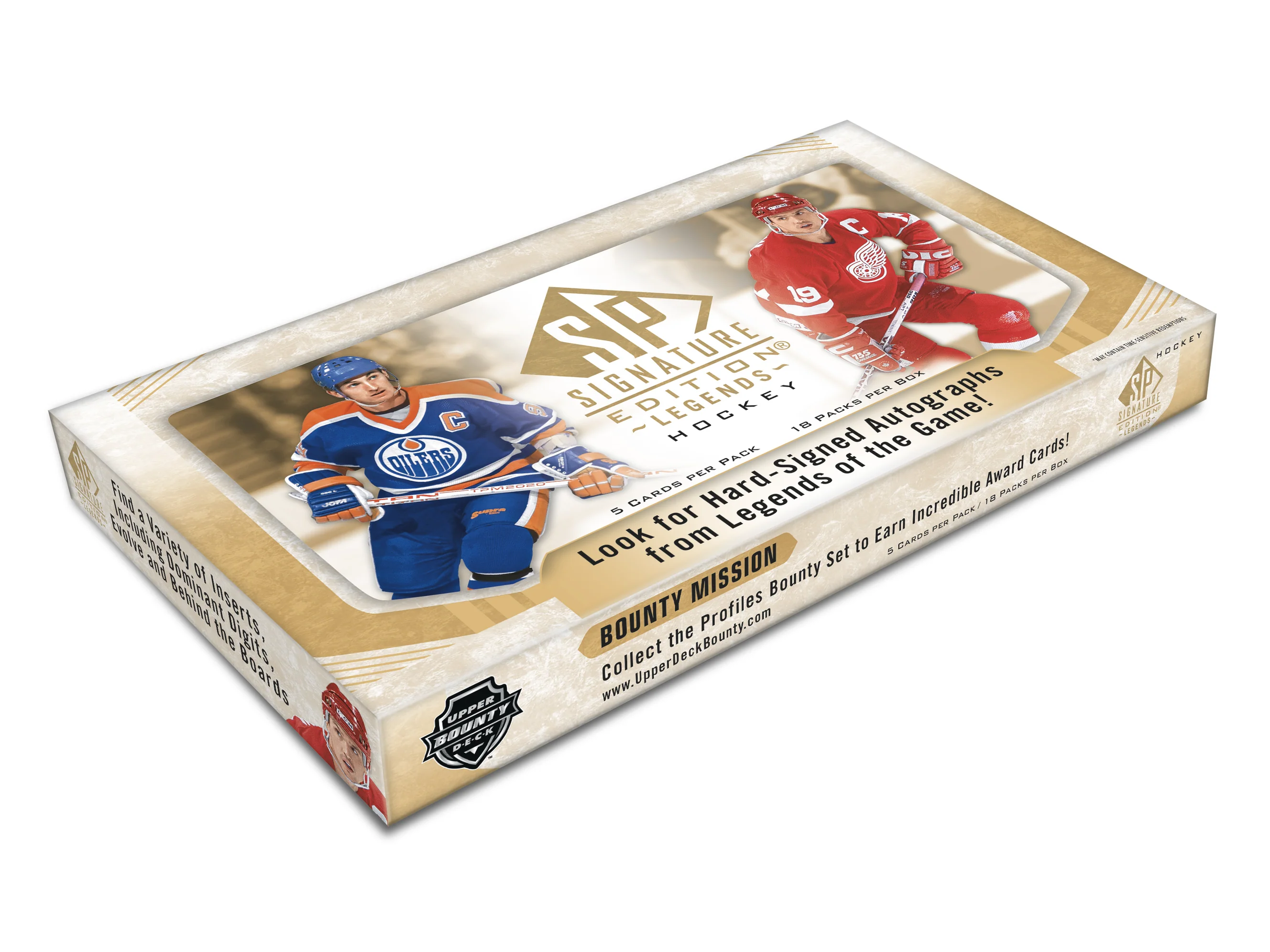 Upper Deck - 2020-21 - Hockey - SP Signature Edition - Legends - Sealed 16 Box Hobby Master Case