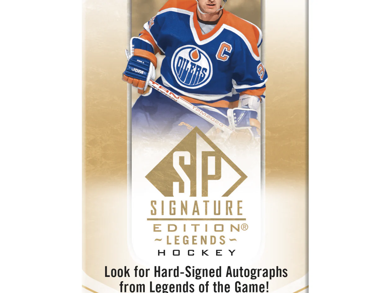 Upper Deck - 2020-21 - Hockey - SP Signature Edition - Legends - Sealed 16 Box Hobby Master Case - Image 4