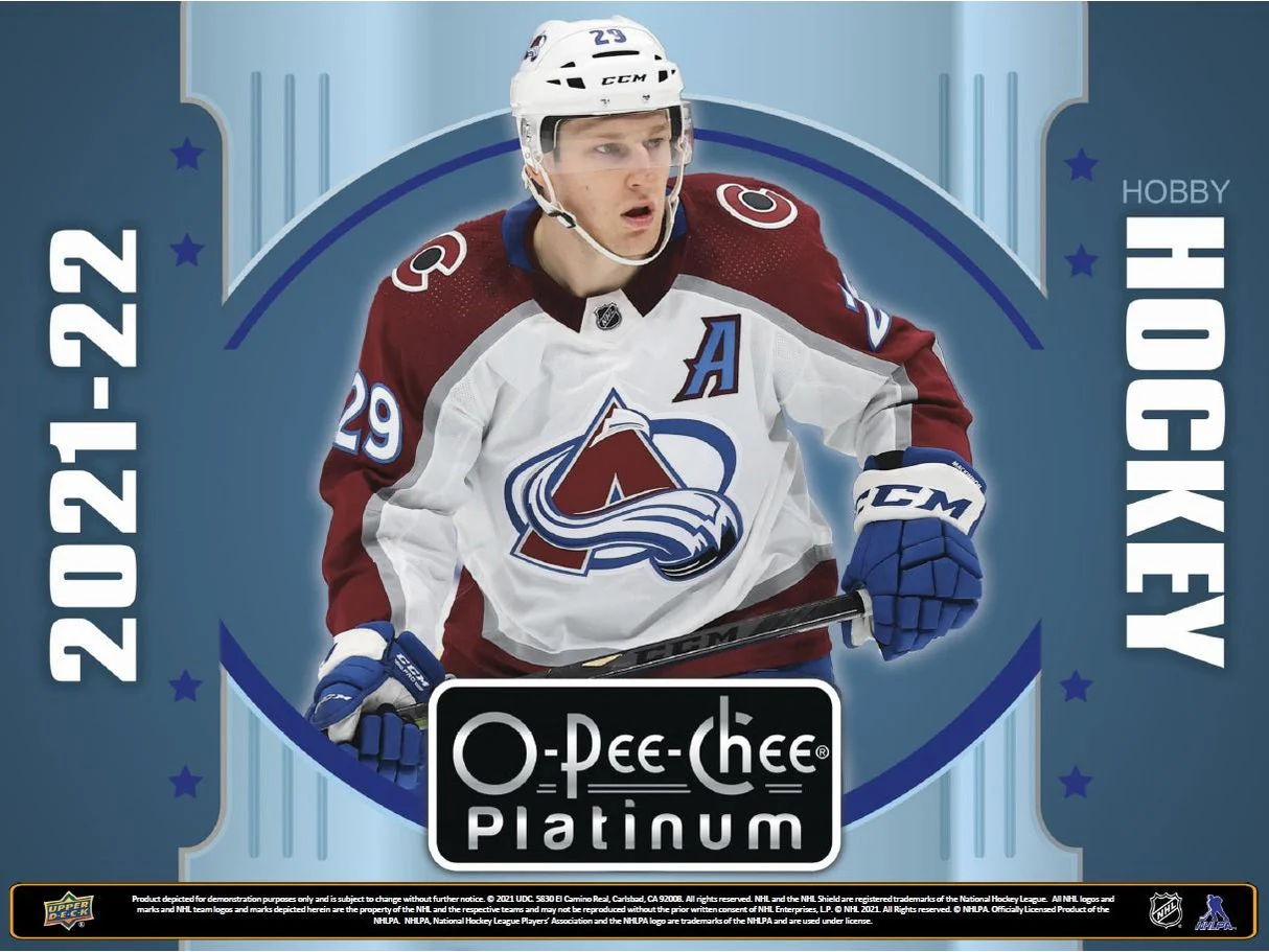 Upper Deck - 2021-22 - Hockey - O-Pee-Chee Platinum - Hobby Box - Image 4