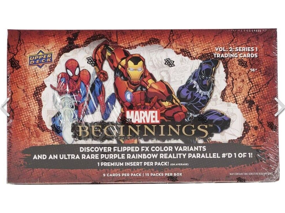 Upper Deck - 2021 - Marvel - Beginning Volume 1 - Hobby Box