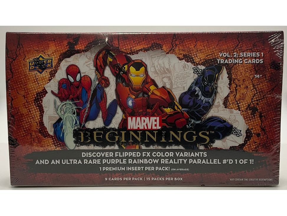 Upper Deck - 2021 - Marvel - Beginning Volume 1 - Hobby Box - Image 4