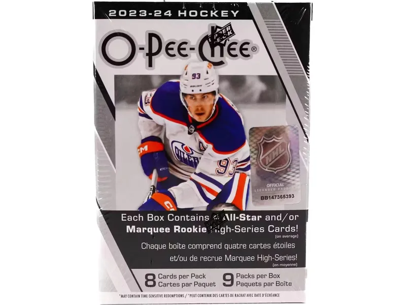 Upper Deck - 2023-24- Hockey - O-Pee-Chee - OPC - Blaster Pack