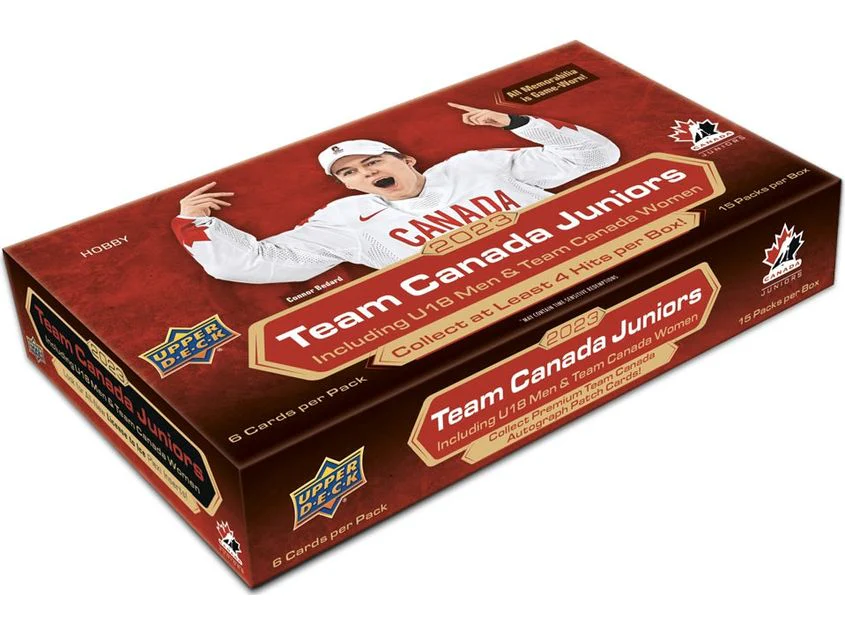 Upper Deck - 2023 - Hockey - Team Canada Juniors Hockey - Hobby Box
