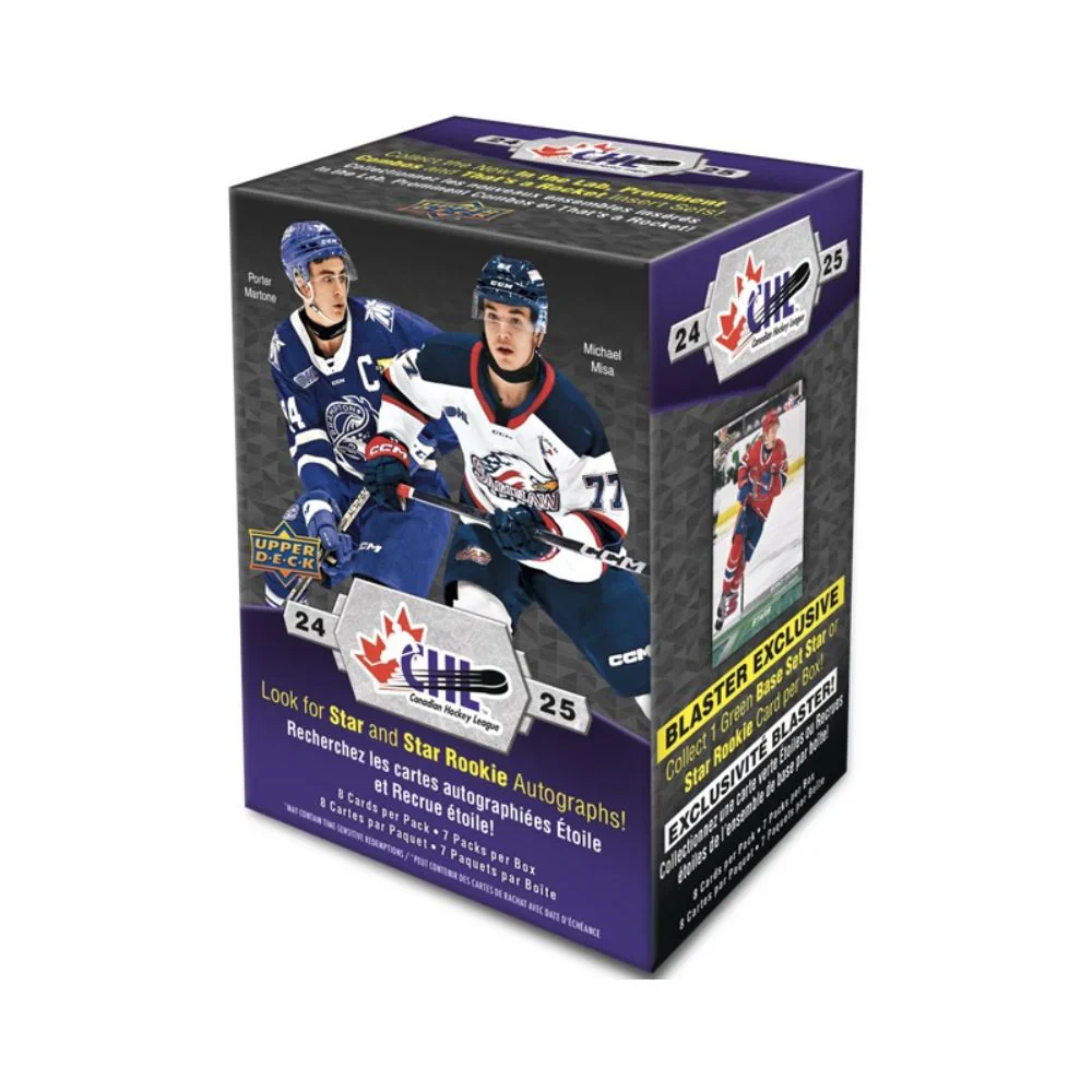 Upper Deck - 2024-25 - Hockey - CHL - Blaster Box