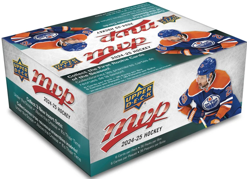 Upper Deck - 2024-25 - Hockey - MVP - Trading Card Retail Box