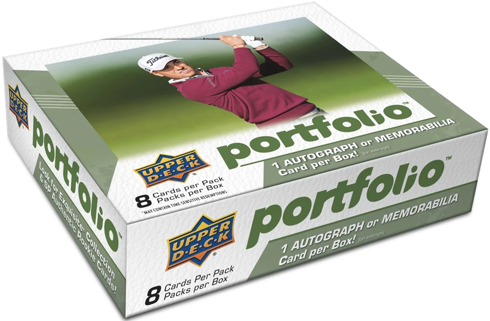 Upper Deck - 2024 - Golf - Portfolio - Trading Card Hobby Box