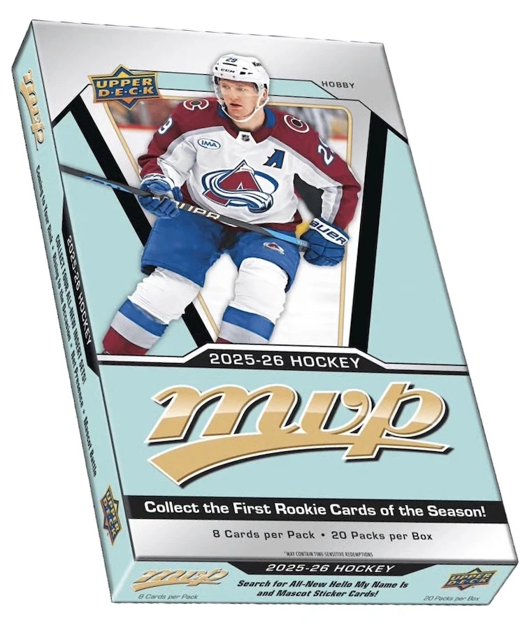 Upper Deck - 2025-26 - Hockey - MVP - Trading Card Hobby Box