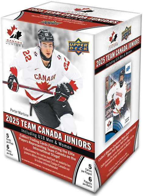 Upper Deck - 2025 - Hockey - Team Canada Juniors  - Blaster Box