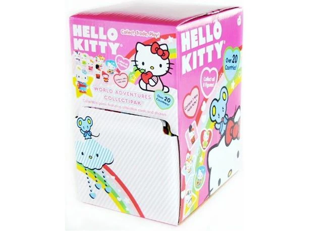 Upper Deck - Hello Kitty - World Adventures Collectipak - Gravity Feed Box