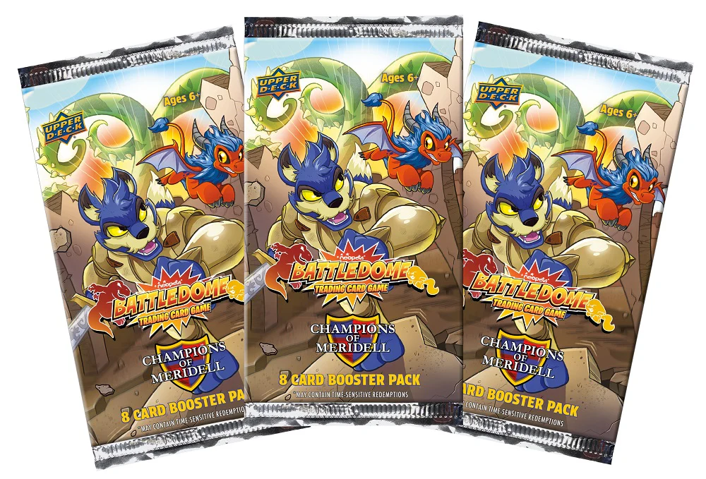 Upper Deck - Neopets Battledome - Champions of Meridell - Booster Pack