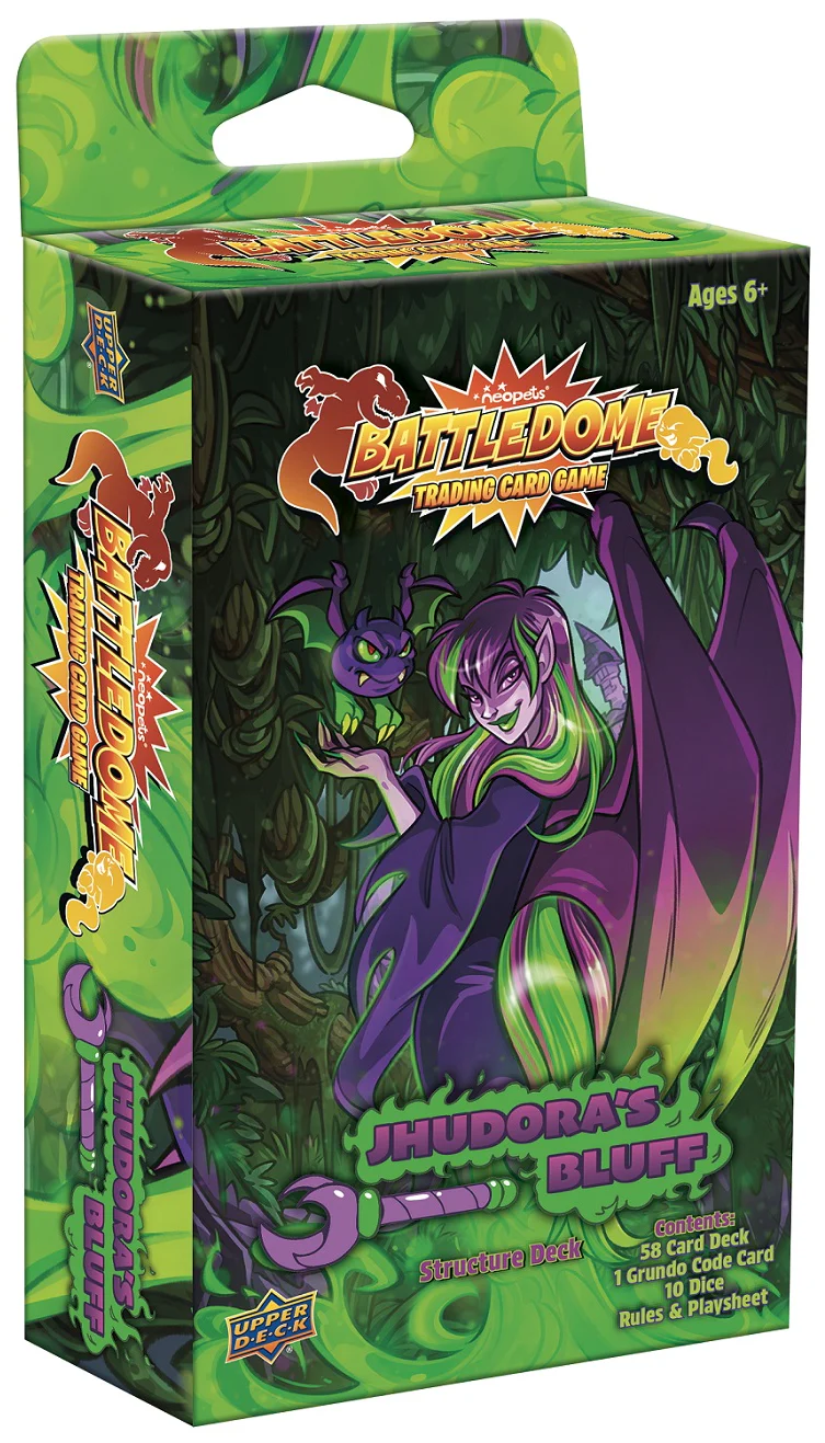 Upper Deck - Neopets Battledome - Jhudora’s Bluff - Starter Deck - CANADIAN ORDERS ONLY PLEASE