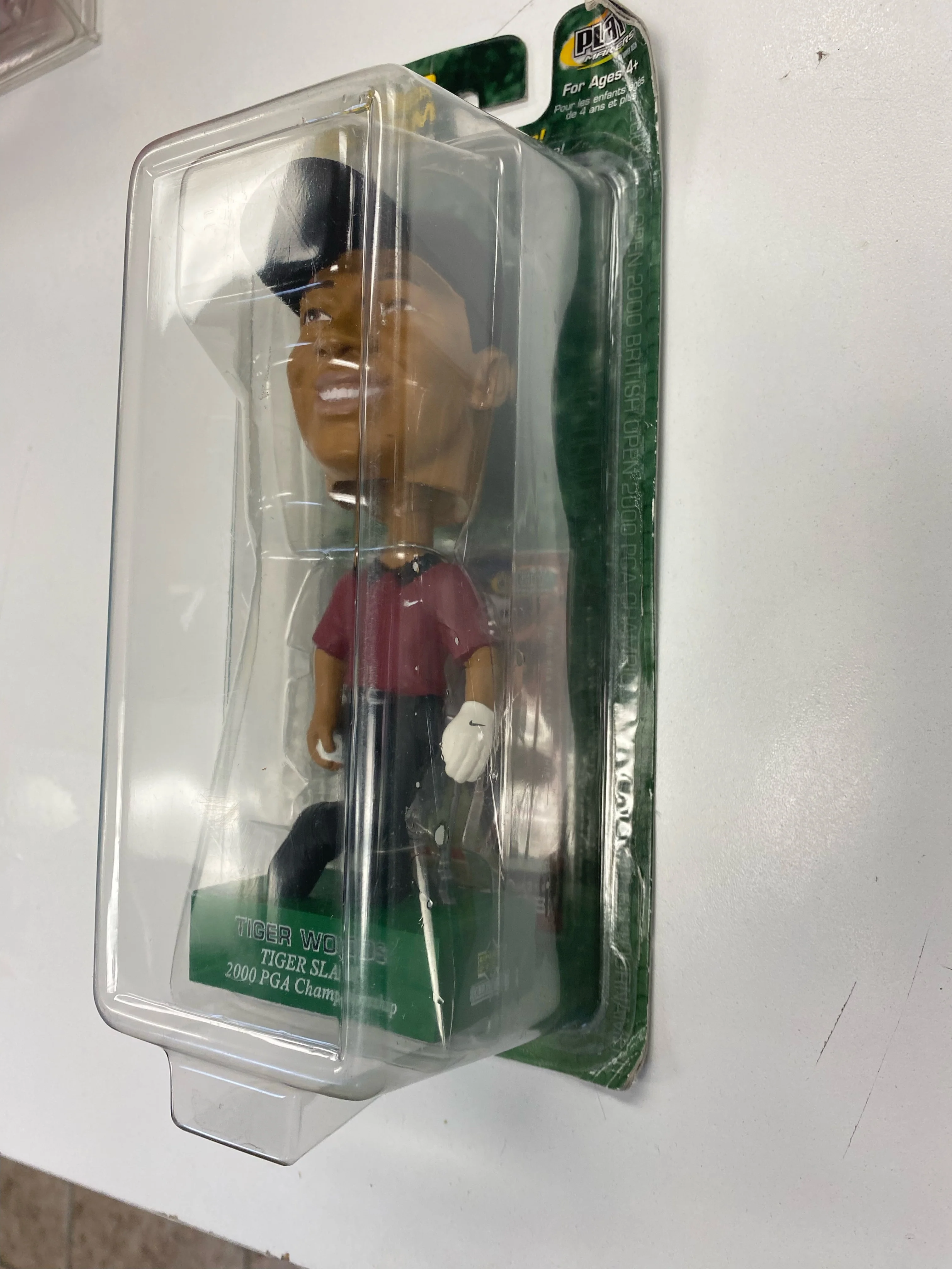Upper Deck - Play Makers - TIger Woods Slam PGA Championship 2000 - Bobblehead Figure *Damaged Box - Image 2