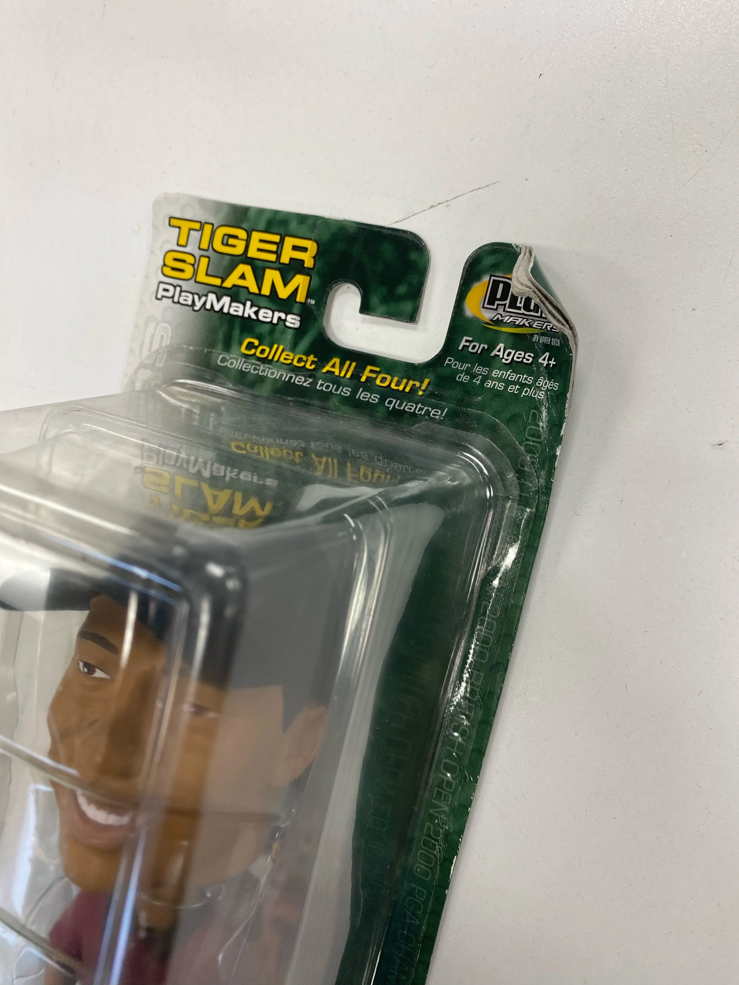 Upper Deck - Play Makers - TIger Woods Slam PGA Championship 2000 - Bobblehead Figure *Damaged Box - Image 4