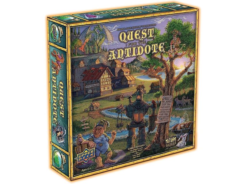 Upper Deck - Quest For The Antidote - Board Game