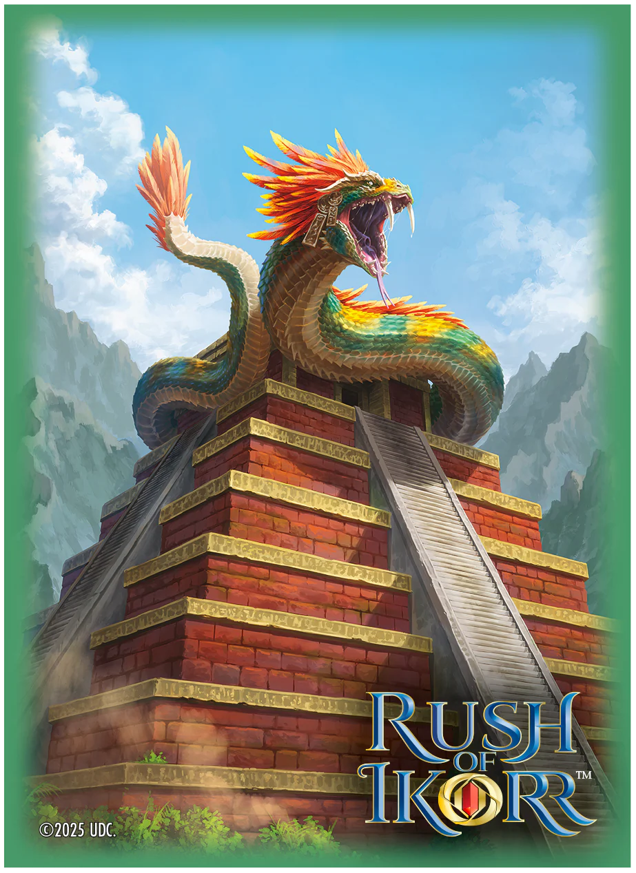 Upper Deck - Rush of Ikorr - Textured Card Sleeves - Kulkulkan - 65 Count - CANADIAN ORDERS ONLY PLEASE