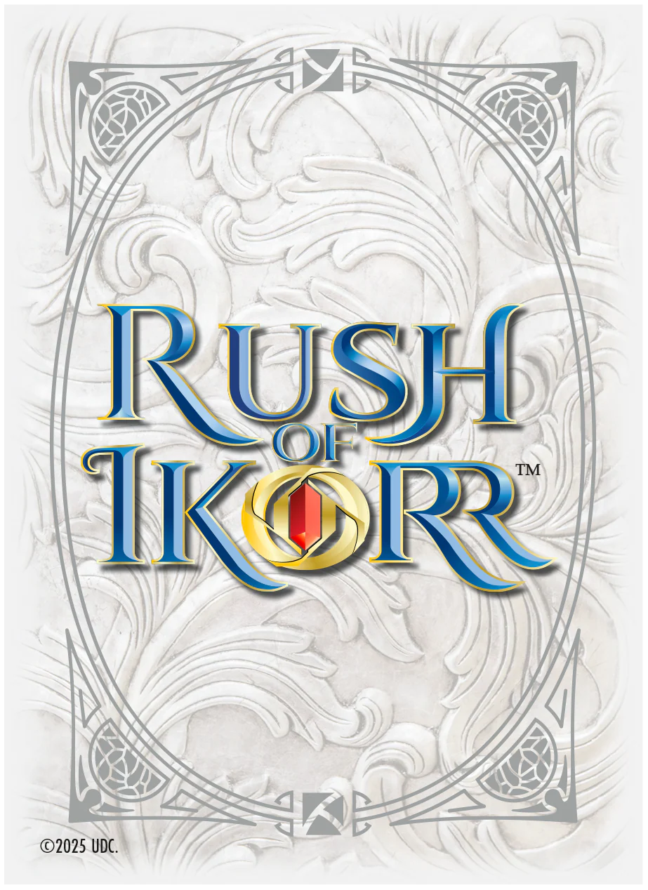 Upper Deck - Rush of Ikorr - Textured Card Sleeves - Rush of Ikorr Logo - 65 Count - CANADIAN ORDERS ONLY PLEASE