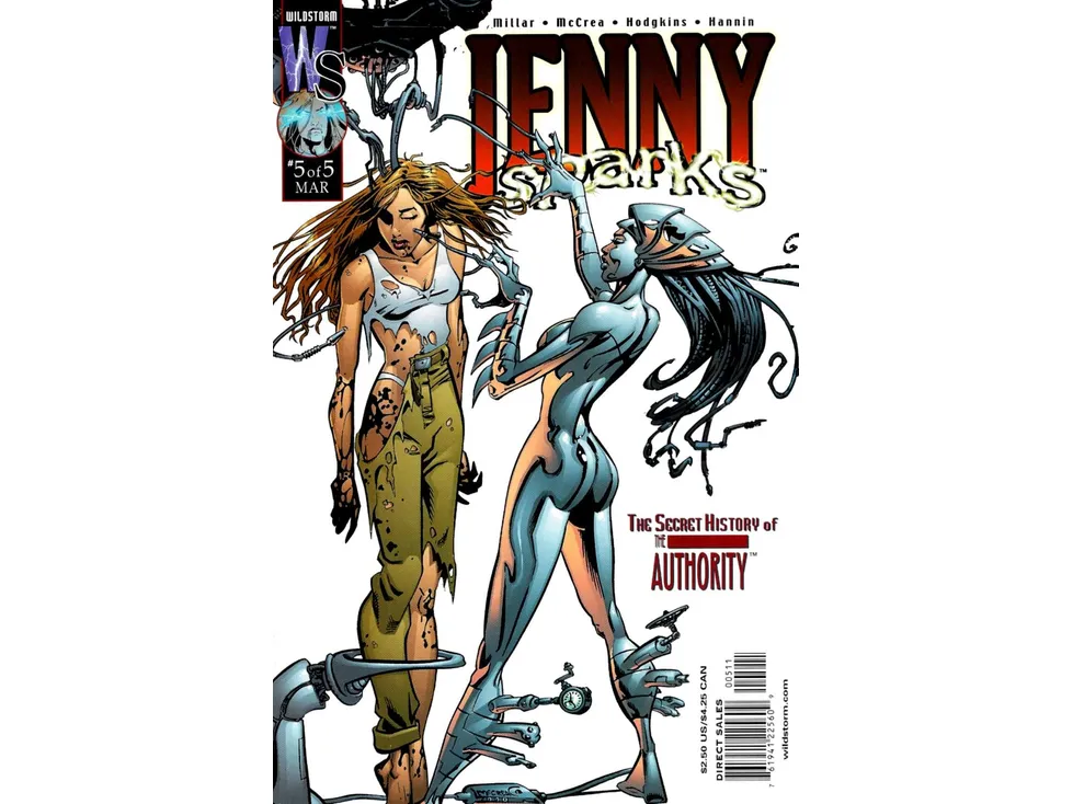 Wildstorm - Jenny Sparks the Secret History of The Authority (2000) 005 (Cond. VF-) - 19179