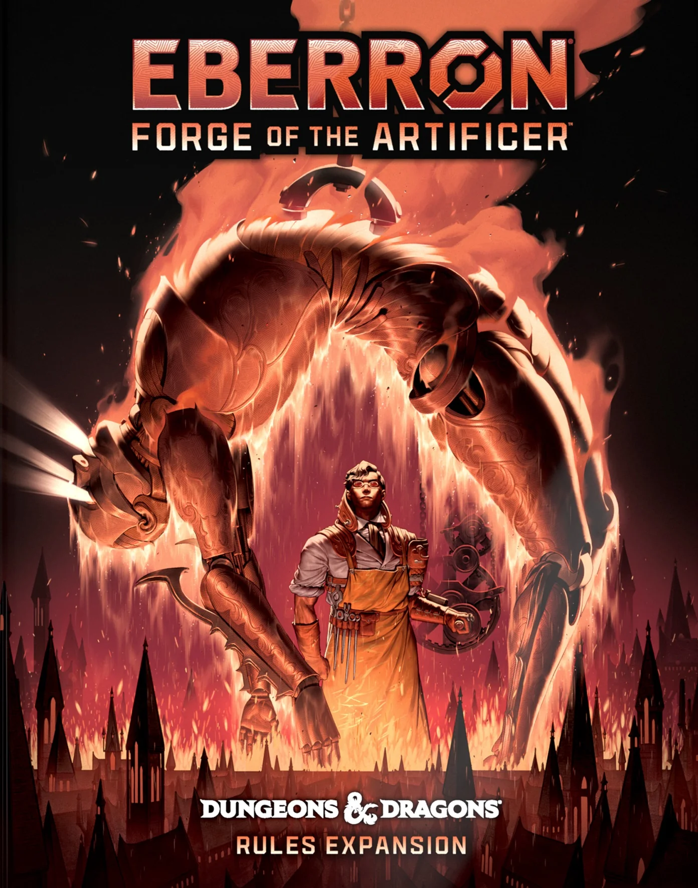 Wizards of the Coast - Dungeons and Dragons - 5th Edition - Eberron Forge of the Artificer - Alternative Cover