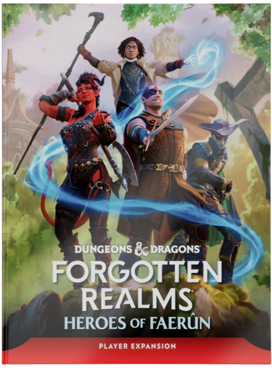 Wizards of the Coast - Dungeons and Dragons - 5th Edition - Forgotten Realms - Heroes of Faerun - Hardcover