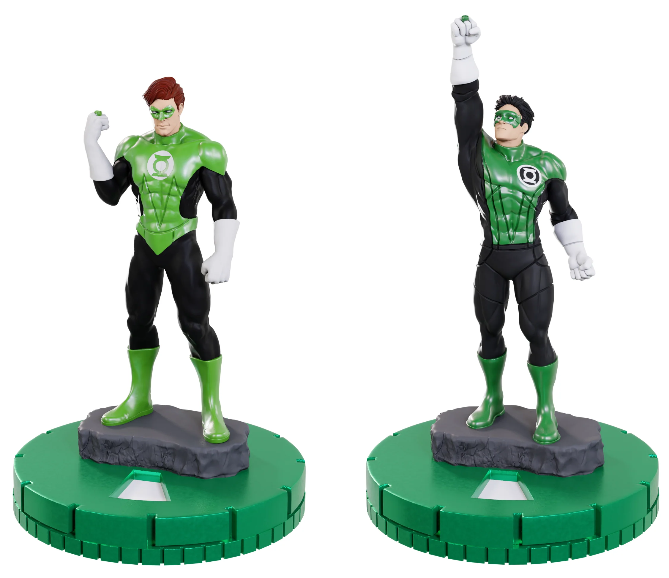 Wizkids - DC - HeroClix - Lantern Legacy - Play At Home Kit