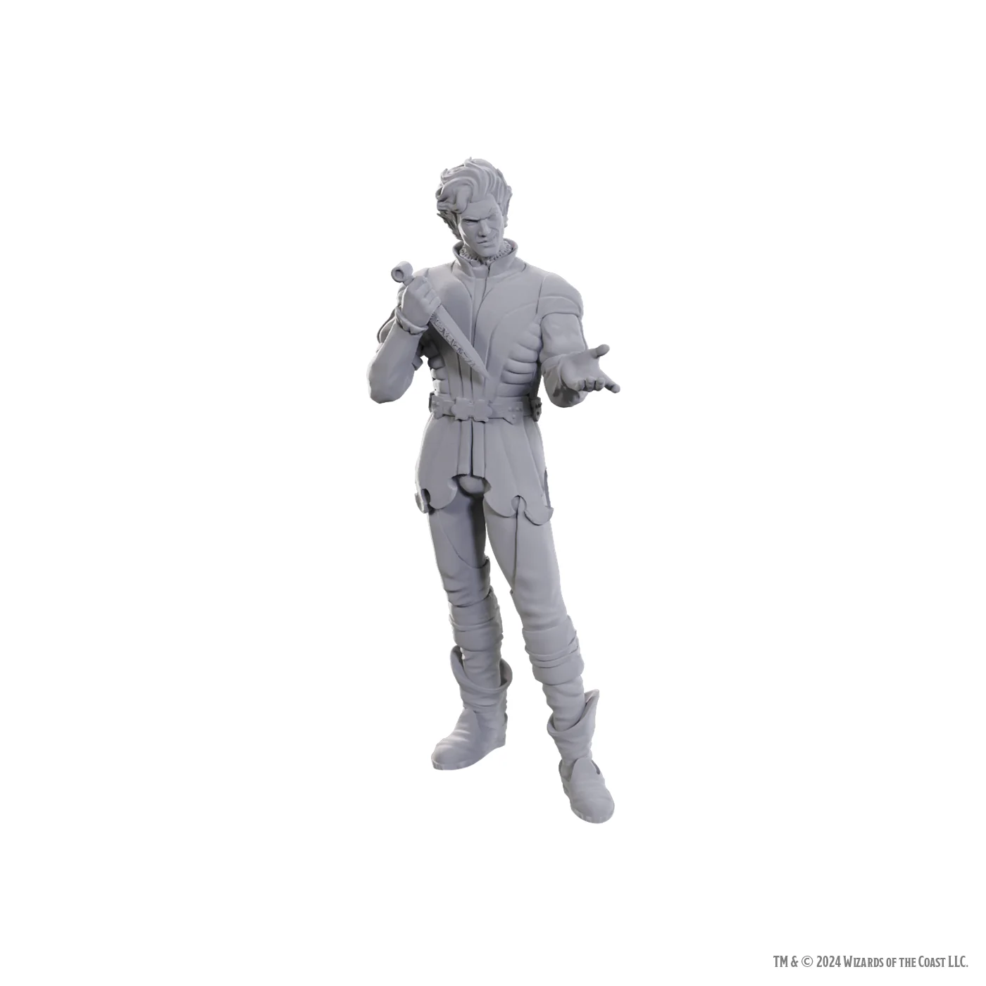 Wizkids - Dungeons and Dragons - Unpainted Miniature - Baldurs Gate 3 Special Edition - Gale and Astarion - 96366 - Image 3