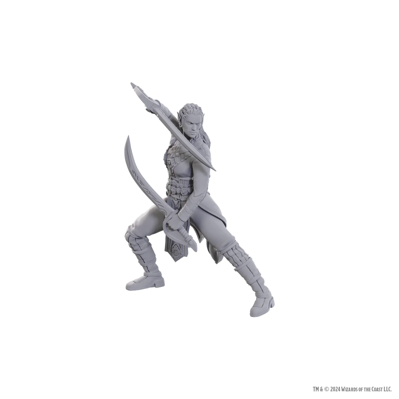 Wizkids - Dungeons and Dragons - Unpainted Miniature - Baldurs Gate 3 Special Edition - Jaheira and Halsin - 96368 - Image 3