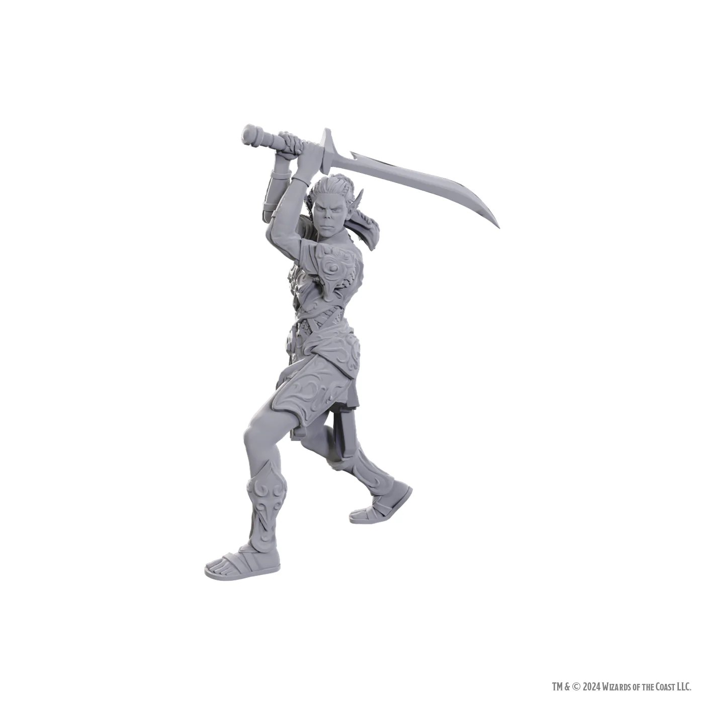 Wizkids - Dungeons and Dragons - Unpainted Miniature - Baldurs Gate 3 Special Edition - Lae'zel and Shadowheart - 96365 - Image 2