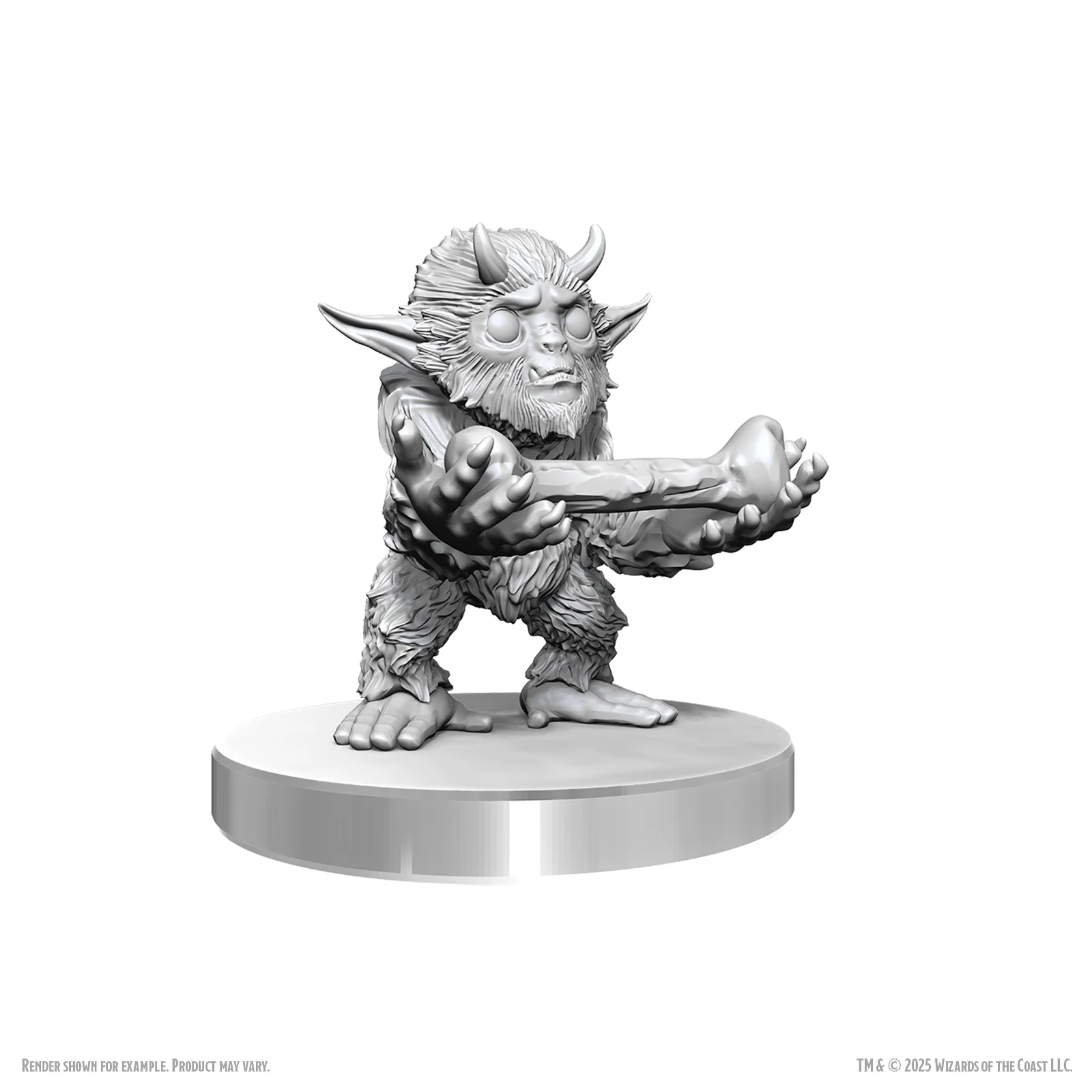 Wizkids - Dungeons and Dragons - Unpainted Miniature -  Nolzur’s Marvelous Miniatures - Yeti Tykes - 90780