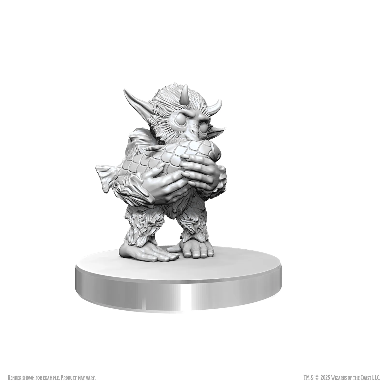 Wizkids - Dungeons and Dragons - Unpainted Miniature -  Nolzur’s Marvelous Miniatures - Yeti Tykes - 90780 - Image 3