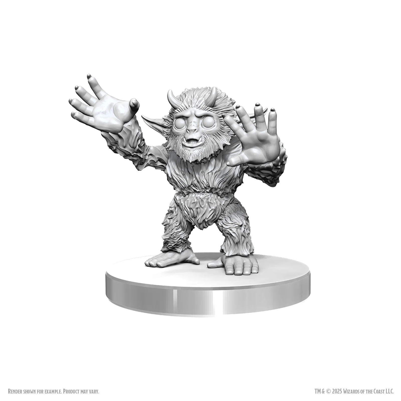 Wizkids - Dungeons and Dragons - Unpainted Miniature -  Nolzur’s Marvelous Miniatures - Yeti Tykes - 90780 - Image 4