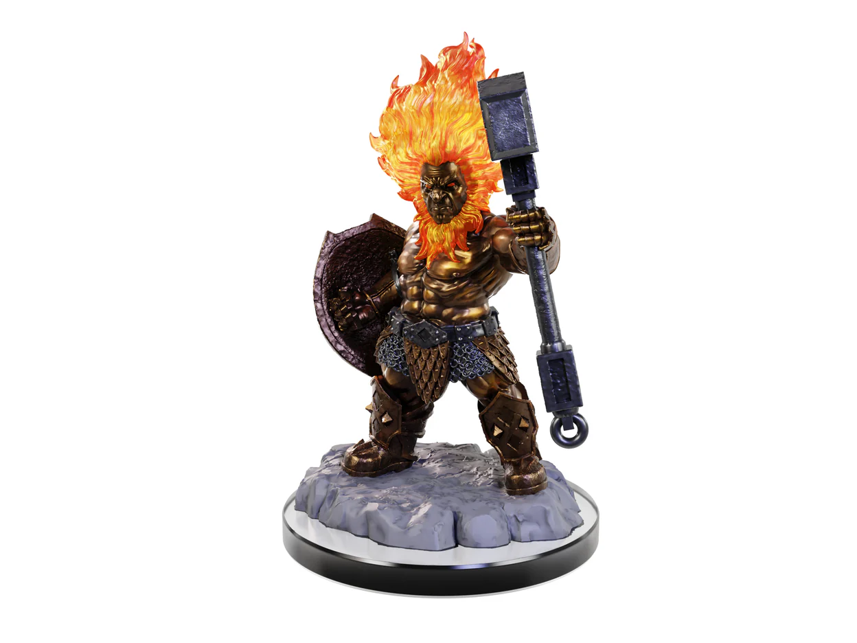 Wizkids - Dungeons and Dragons - Unpainted Miniature - Nolzurs Marvellous Miniatures - Azer Warriors - 90675 - Image 4
