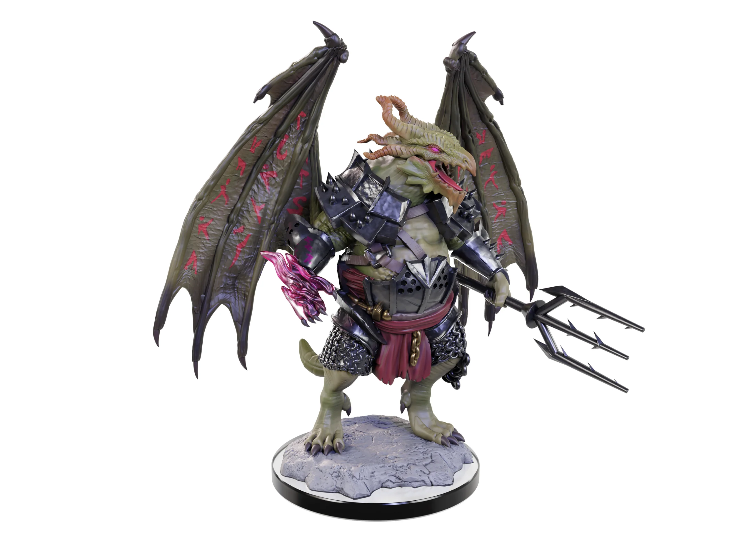 Wizkids - Dungeons and Dragons - Unpainted Miniature - Nolzurs Marvellous Miniatures - Draconian Mage and Soldier - 90683 - Image 4