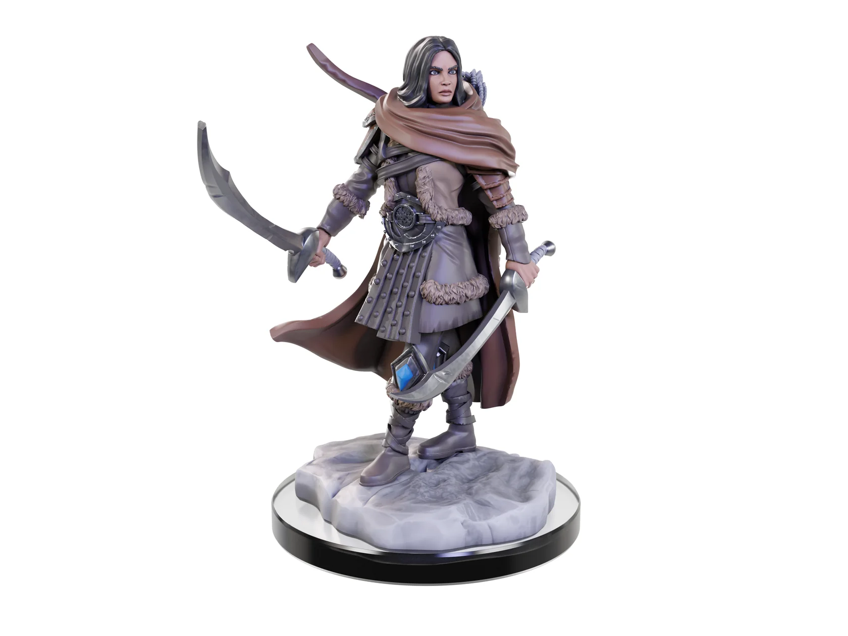 Wizkids - Dungeons and Dragons - Unpainted Miniature - Nolzurs Marvellous Miniatures - Human Rangers - 90669 - Image 3
