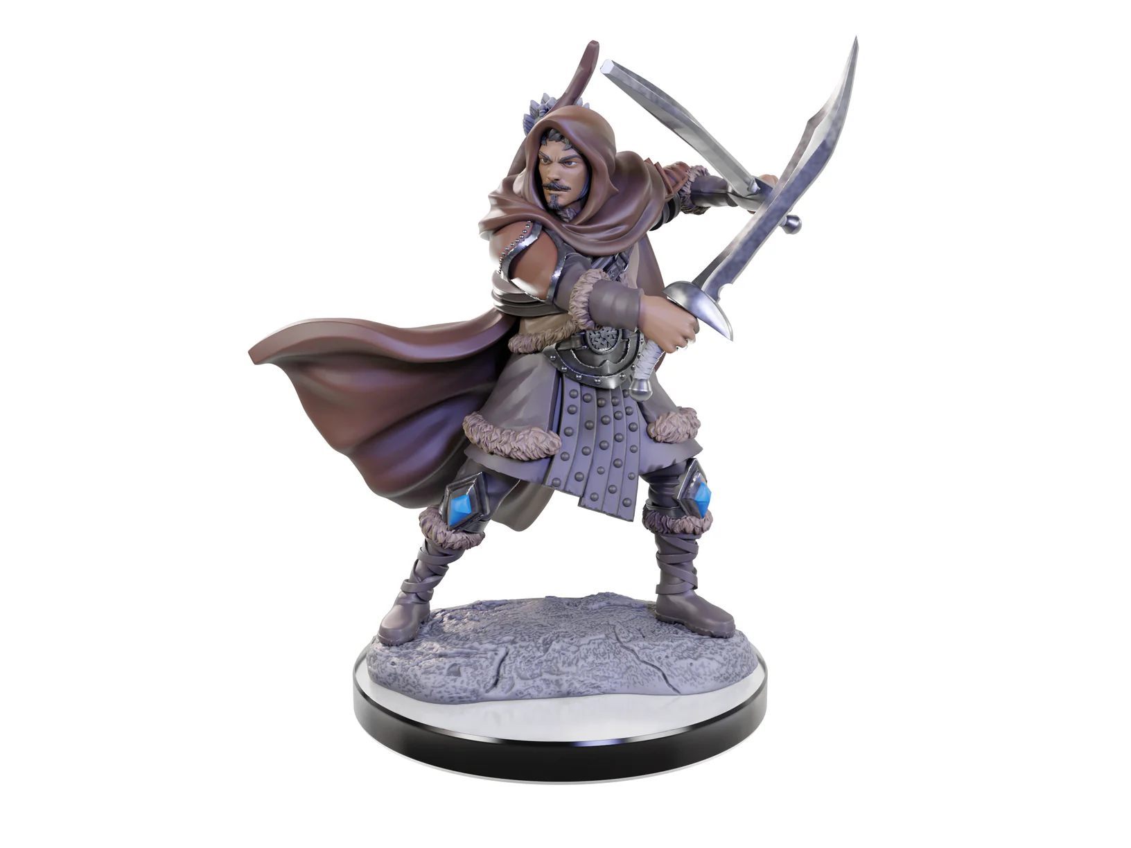 Wizkids - Dungeons and Dragons - Unpainted Miniature - Nolzurs Marvellous Miniatures - Human Rangers - 90669 - Image 5