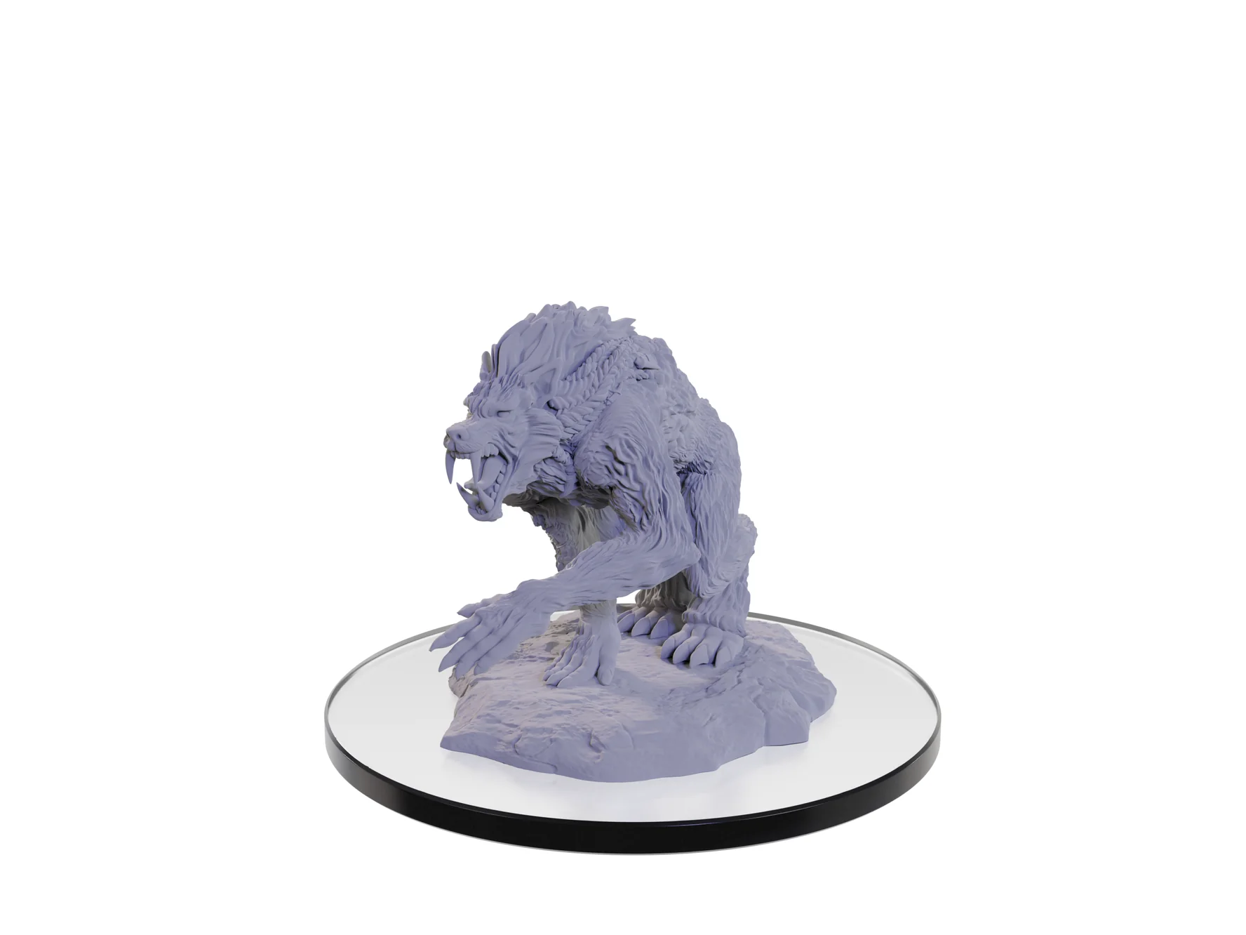 Wizkids - Dungeons and Dragons - Unpainted Miniature - Nolzurs Marvellous Miniatures - Loup Garou - 90674 - Image 6