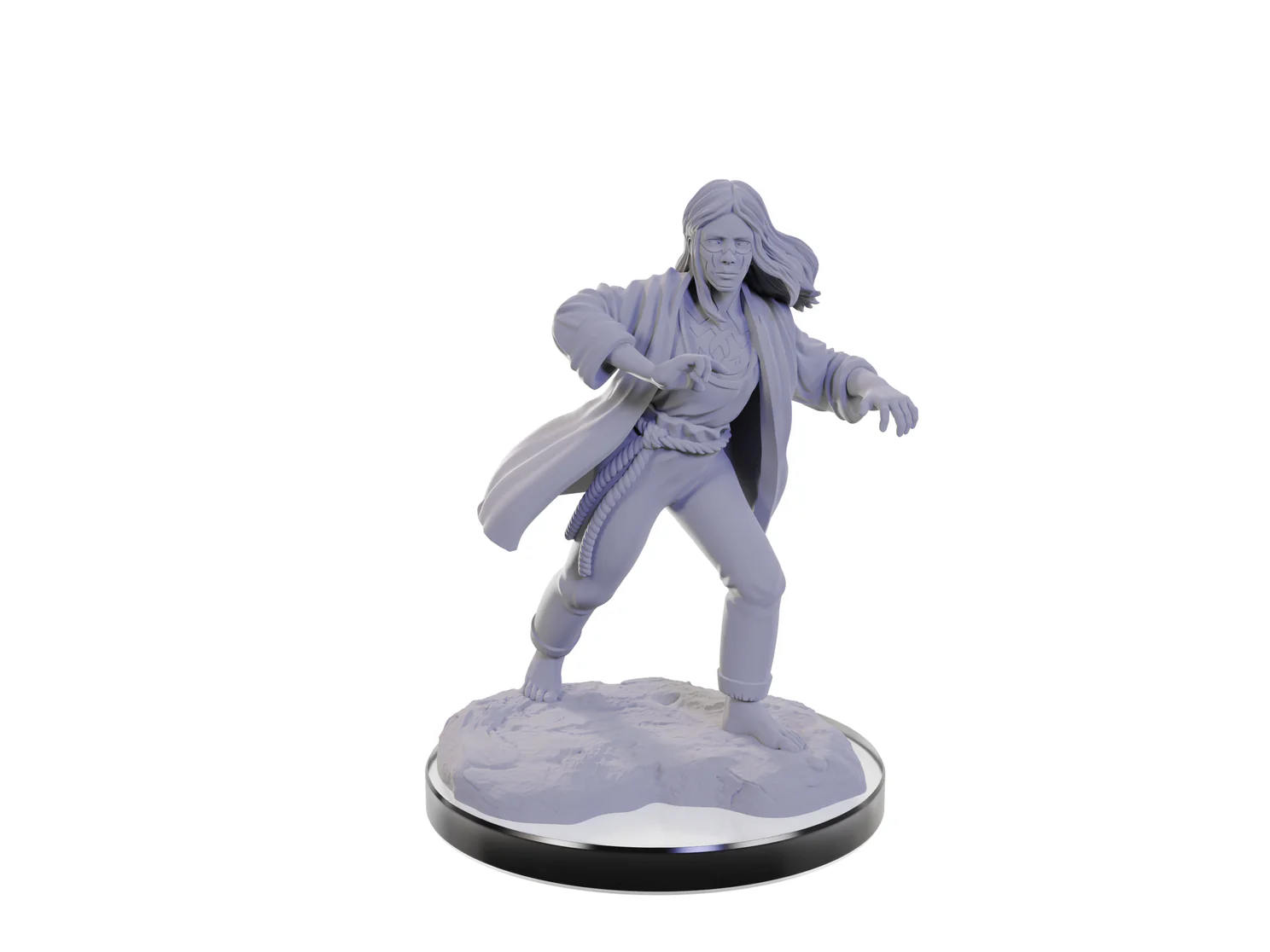 Wizkids - Dungeons and Dragons - Unpainted Miniature - Nolzurs Marvellous Miniatures - Reborn Paladin and Warlock - 90673 - Image 3
