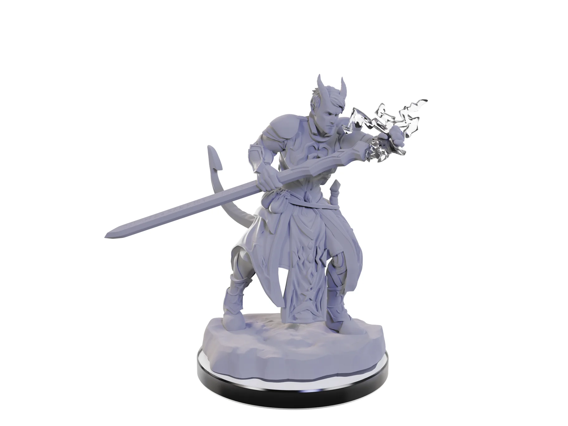 Wizkids - Dungeons and Dragons - Unpainted Miniature - Nolzurs Marvellous Miniatures - Tiefling Warlocks - 90670 - Image 4
